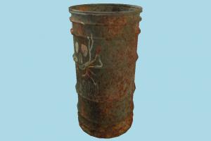 Old Barrel can, barrel, oil, old